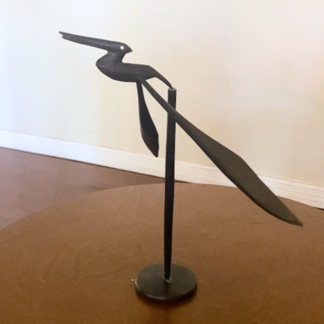 Balancing Bird Figurine